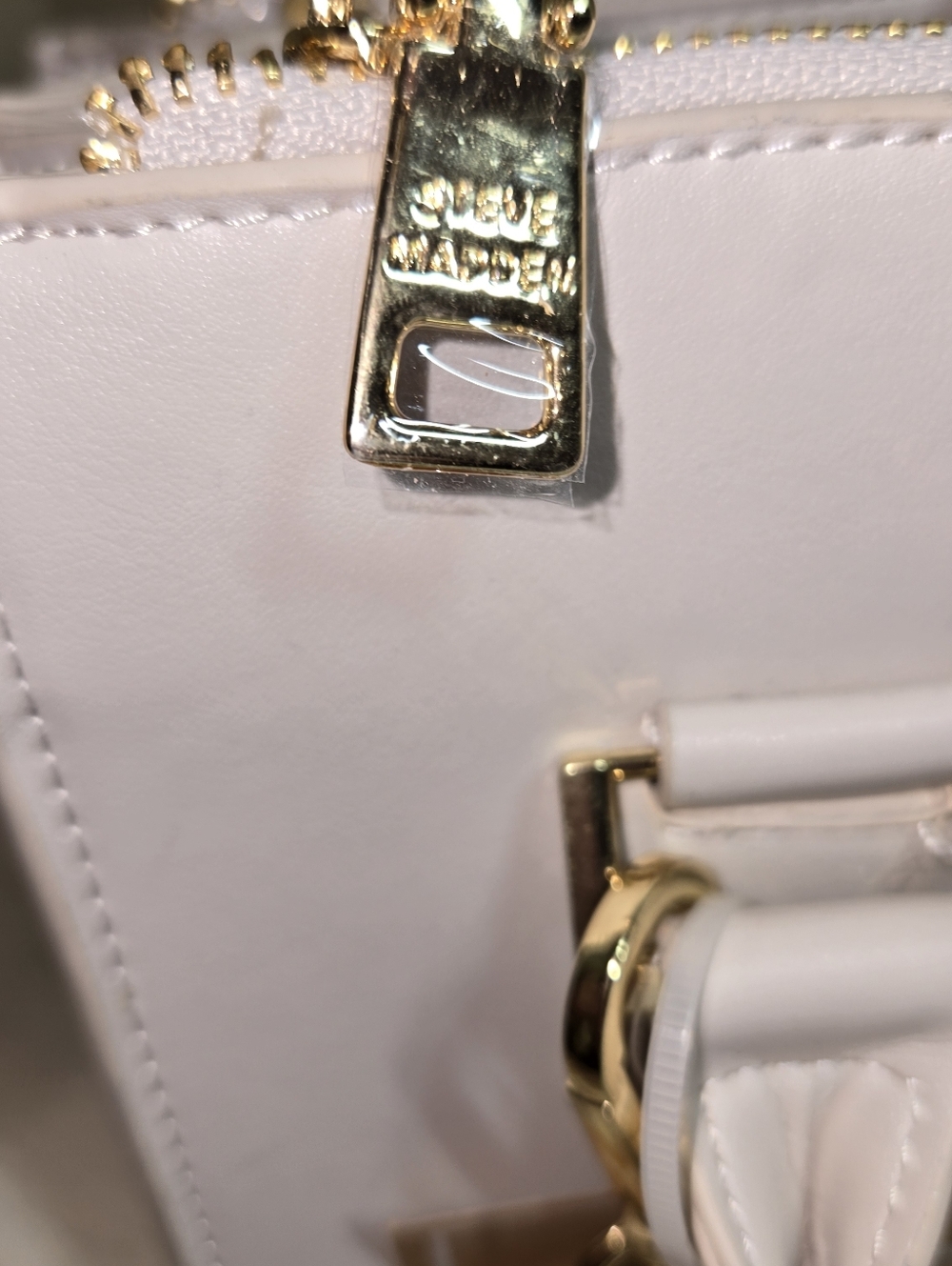 New! Steve Madden Bgenna Purse In Chalk (Would Call It Taupe) - Picture 10 of 13